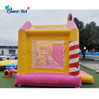 Castillo hinchable comercial Precio más barato Casa de rebote Castillo de salto inflable para niños con piscina tobogán para alquiler de fiestas