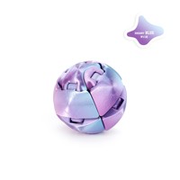 Juguete Sensorial Antiestrés con Bola de Empujar Impresa en 3D - Gadget Sensorial para Apretar y Estirar, Juguete de Escritorio para Aliviar el Estrés y Regalo Genial para Niños y Adultos