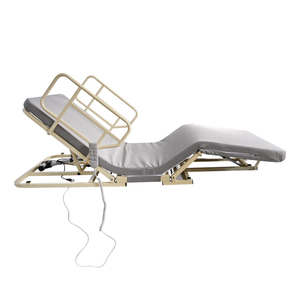 <span class=keywords><strong>Cama</strong></span> Elevadora Eléctrica para Personas Mayores con Espacio Cero entre el Respaldo y la <span class=keywords><strong>Cama</strong></span>, Articulación de Cabeza y Pies, Respaldo para Sentarse, con Control Remoto con Cable - Product Image 1