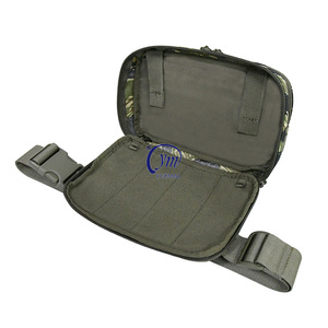 Riñonera Táctica Ligera y Portátil para Correr y Senderismo al Aire Libre, con Diseño de Camuflaje Negro y Sistema de Extracción Rápida - Product Image 5