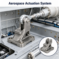 Support de fixation en titane sur mesure de grade 5 Ti-6Al-4V, usinage CNC 5 axes, pièces de haute précision, OEM, tolérances strictes, aérospatiale