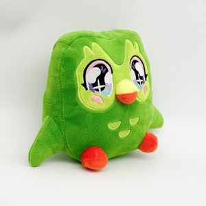 Duolingo Green Owl Plush <b>Toy</b> Large Star Eyed <b>Soft</b> <b>Stuffed</b> Animal For Kids Birthday Gift Unisex Age 2 4 Years - Product Image 3