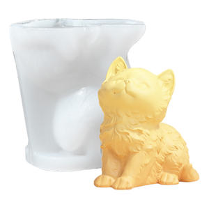 Bouledogue forme époxy artisanat Silicone moule chien Style polymère argile moule résine époxy bijoux Silicone moule résine artisanat moules - Product Image 5