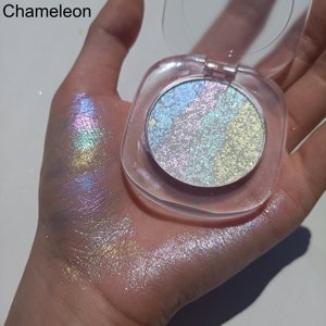 Illuminanti in Polvere Pressata all'Ingrosso, Trucco con Etichetta Privata, Bronzer Personalizzato, Illuminante <span class=keywords><strong>Rosa</strong></span> Vegano - Product Image 3