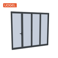 Porte coulissante en verre sans cadre pour balcon et pergola, fabrication directe d'usine, avec revêtement en poudre durable, respectueux de l'environnement, garantie de 7 ans