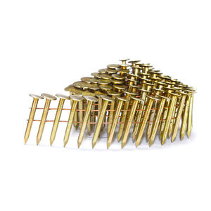 Clous de toiture en laiton et aluminium galvanisé, longueur 1 1 <span class=keywords><strong>4</strong></span> 1/<span class=keywords><strong>4</strong></span> X.20, 3/<span class=keywords><strong>4</strong></span> 2 pouces pour l'amérique du <span class=keywords><strong>nord</strong></span> avec tête plate - Product Image 2