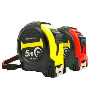 GOLDMOON-herramientas de construcción de color naranja, 5 m, <span class=keywords><strong>7</strong></span>,5 metros, agarre eléctrico, cinta métrica de acero personalizada con nombre personalizado - Product Image 4