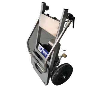 화려한 전기 계단 등반 트럭 리튬 배터리가 장착 된 모바일 스틸 모바일 계단 트롤리 중제품을위한 새로운 조건 - Product Image 1