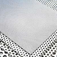 Tôle perforée en acier inoxydable haute résistance à trous ronds, tamis perforé pour filtration industrielle