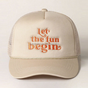 Casquette de baseball personnalisée en maille avec broderie de chaînes, imprimée, réglable, pour l'extérieur, haute qualité - Product Image 3