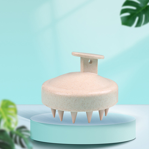 แปรงนวดหนังศีรษะ แปรงนวดผมซิลิโคน แปรงแชมพู - Product Image 6