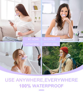 IVISMILE viola Kit di sbiancamento dei denti senza fili luce e Gel scatola di colore Set di imballaggio avanzato dispositivo dentale - Product Image 6