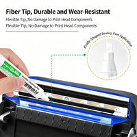 Stylo de nettoyage portable pour têtes d'impression thermiques transfrontalières, outil d'entretien pour imprimantes d'étiquettes d'expédition, de codes-barres et de reçus