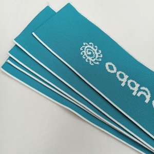 Cuello de Punto Jacquard Personalizado 100% Algodón Spandex/Poliéster, Aplicable a Ropa Deportiva y Ropa de Trabajo - Product Image 3