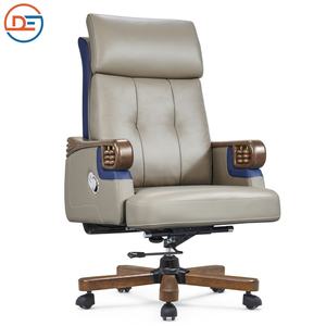 Fauteuil <span class=keywords><strong>de</strong></span> direction pivotant en cuir avec massage, fauteuil inclinable avec repose-pieds réglable, fauteuil <span class=keywords><strong>de</strong></span> bureau - Product Image 1