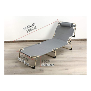 Giường di động gấp giường cắm trại Giường gấp di động với nệm giường gấp di động m01040 - Product Image 3