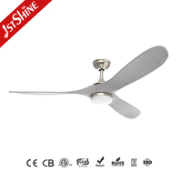 1stshine Ventilateur de plafond Lumière Économie d'énergie Ventilateur de plafond moderne Dc Air intérieur Refroidissement électrique Ventilador Décoratif