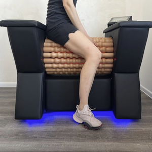 Nouvelle machine à rouler, directement de l'usine, avec des rouleaux hybrides en forme de pointe et de rouleau pour la relaxation et le massage du corps - Product Image 3