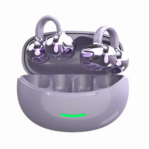 Écouteurs Bluetooth à clip d'oreille, non intra-auriculaires, compatibles avec les applications sociales, cadeau idéal pour les athlètes, son haute <span class=keywords><strong>définition</strong></span>, technologie de synchronisation fluide - Product Image 1