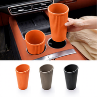 Support de parapluie de voiture en silicone inodore en gros, poubelle de voiture multifonctionnelle étanche, organisateur de rangement pour porte de voiture