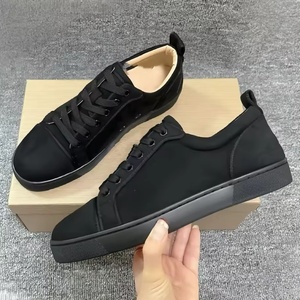 Zapatos Deportivos Casuales para Hombre de Alta Calidad, con Cordones, Suela Roja, Estilo Retro, Parte Superior de Cuero Genuino, Transpirables, Antideslizantes, para Caminar - Product Image 6