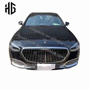 Upgrade To W223 PP Car Bodykit For Mercedes S Class W221 To W223 Front Bumper Assembly Headlights Side Fenders Bonnet Body Kit