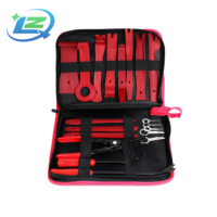 Kit d'outils de démontage de garnitures de voiture durable 19 pièces, outils manuels universels pour la réparation des clips de fixation des panneaux de pare-chocs et de portières de voiture, pour toutes les voitures