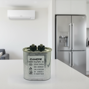 <span class=keywords><strong>Condensateur</strong></span> Hongye CBB65 45+5/60+5/30/5, film polypropylène, boîtier en aluminium, <span class=keywords><strong>pour</strong></span> réfrigérateur et équipement de réfrigération, <span class=keywords><strong>condensateur</strong></span> de compresseur - Product Image 1