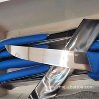 Couteaux de boucher pour la vente d'abattoir, outils d'abattoir, plante d'abattage
