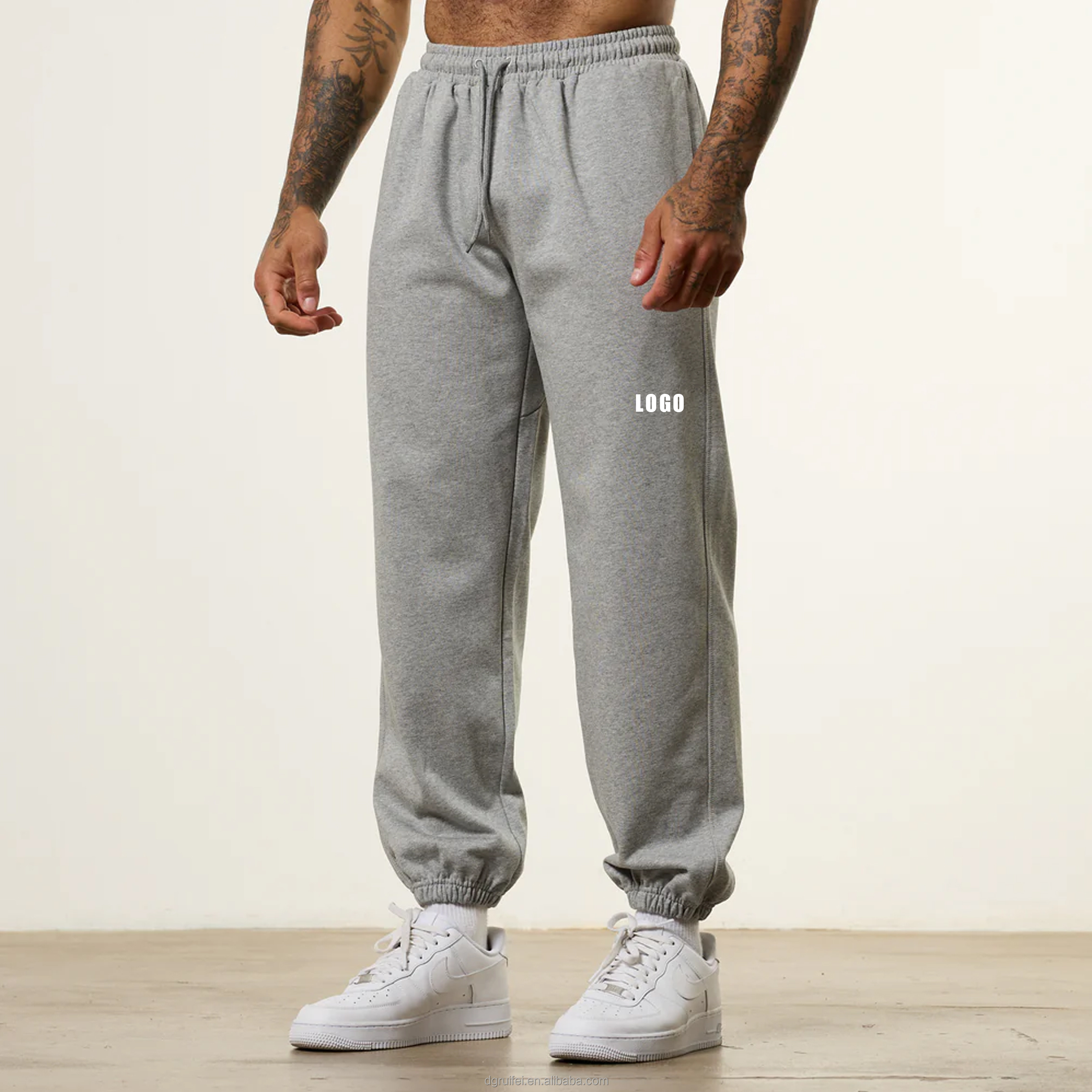 Cotton Heavyweight Oversized Gym Pants