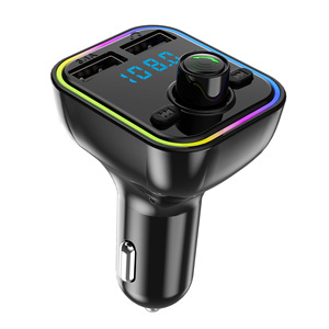OEM FM <span class=keywords><strong>modulator</strong></span> Transmitter <span class=keywords><strong>MP3</strong></span> Máy nghe nhạc G37 G38 kép 2 USB xe sạc không dây rảnh tay xe Kit BT On-<span class=keywords><strong>Board</strong></span> Dual Port sạc - Product Image 5