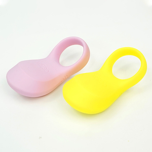 Tijdvertraging Vibrerende Cockring Met Massager Siliconen Seksspeeltjes Stil Dc Geladen Penis Ringen Vibrator 10 Snelheden - Product Image 4