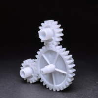 Composants usinés CNC en POM blanc sur mesure, fabrication de pièces en plastique de précision OEM ODM, faible MOQ, prototype rapide