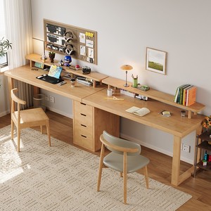 <span class=keywords><strong>Mesa</strong></span> de Computadora Funcional y Versátil de Madera de Caucho con Estante Superior, Panel Perforado, Cajón y Gabinete para Oficina en Casa DB04+C Rack - Ecológica - Product Image 5