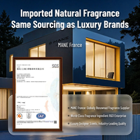 Recharge d'huile essentielle d'aromathérapie parfumée pour diffuseur à bâtonnets, 500 ml, design moderne, Hailandi HDPE cylindrique, pour hôtels de luxe