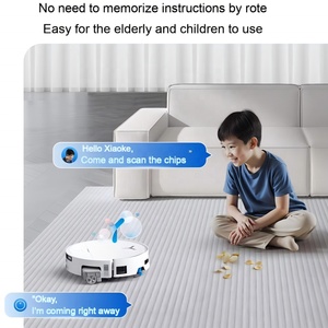 Robot Aspirador y Fregador de Pisos T80S con Motor de Escobillas, Control por Voz a través de Aplicación, Succión de 24800 Pa - Product Image 2