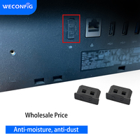 Couvre-prise anti-poussière DisplayPort, 100 pièces/paquet