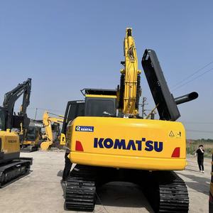 รถขุดไฮดรอลิกแบบตีนตะขาบ Komatsu PC160 มือสอง ขนาด 22 ตัน ได้รับการรับรองมาตรฐาน CE ขายดี พร้อมเครื่องยนต์เดิมจากโรงงาน มาตรฐาน EPA  พร้อมมอเตอร์เกียร์บ็อกซ์ที่ใช้งานได้ดี - Product Image 4