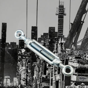 ข้อต่อสายลวดเหล็กหล่อชุบสังกะสีแบบยืดหยุ่นพร้อมตัวปิดสำหรับอุตสาหกรรมหนัก - Product Image 3