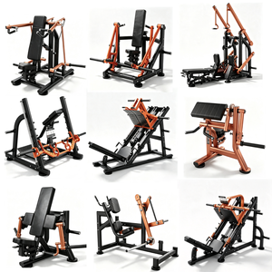 Equipo de fuerza comercial al por mayor con carga de placas, máquina de gimnasio OEM <span class=keywords><strong>Hammer</strong></span> Leverage para <span class=keywords><strong>pecho</strong></span> y espalda, suministro directo de fábrica - Product Image 3