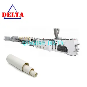 Construction industrial electrical conduit PVC pipe extruder machine