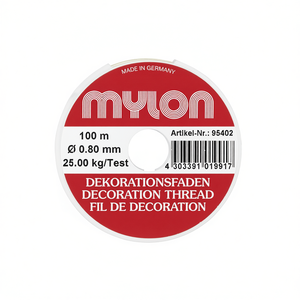 Hilo Decorativo Mylon 0.80 mm 100 m Hecho en Alemania, Materiales para Manualidades - Product Image 2