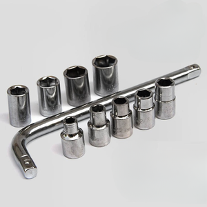 Ensemble de clés à douille de réparation automobile à vente chaude, 10 pièces, mini boîte à outils d'<span class=keywords><strong>urgence</strong></span> - Product Image 2