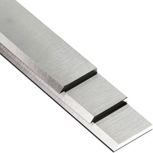Ensemble de lames de construction HSS laminées W6 à haute productivité - Lames de <span class=keywords><strong>rabot</strong></span> et de dégauchisseuse de remplacement plus durables 0,75 kg 15x1x1/8 - Product Image 1