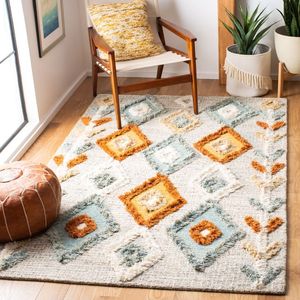 Design personalizzato zona marocchino tappeto stile Boho comodino bianco frange Alfombra macchina stampato Tapete in Nylon all'ingrosso soggiorno - Product Image 4