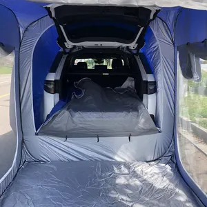 屋外ポータブルPOP UP SUVカーテールゲートテント蚊と防雨カーリアテント