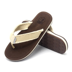 Tongs souples et personnalisées pour hommes, tongs tanga confortables pour hommes, sandales de plage légères à bretelles en toile pour hommes - Product Image 2