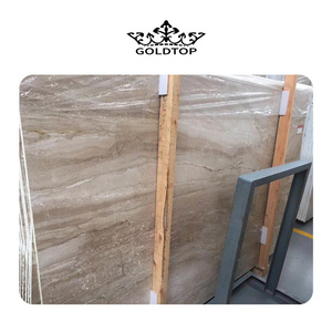 GOLDTOP OEM/ODM Marmore Fayans Heißer Verkauf Polierte Diana Royal Cream Marmorplatten Fliesen für Boden und Wand - Product Image 1
