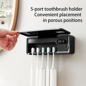 Esterilizador Portátil Recargable con Luz LED UV-C para Cepillos de Dientes, Soporte con Tasa de Esterilización del 99.9% para Cepillos de Dientes, Maquinillas de Afeitar y Plásticos - Product Image 5