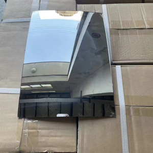R2000 R320 Miroirs rétroviseurs incurvés chromés argentés pour camions, bus et différents véhicules - Product Image 1